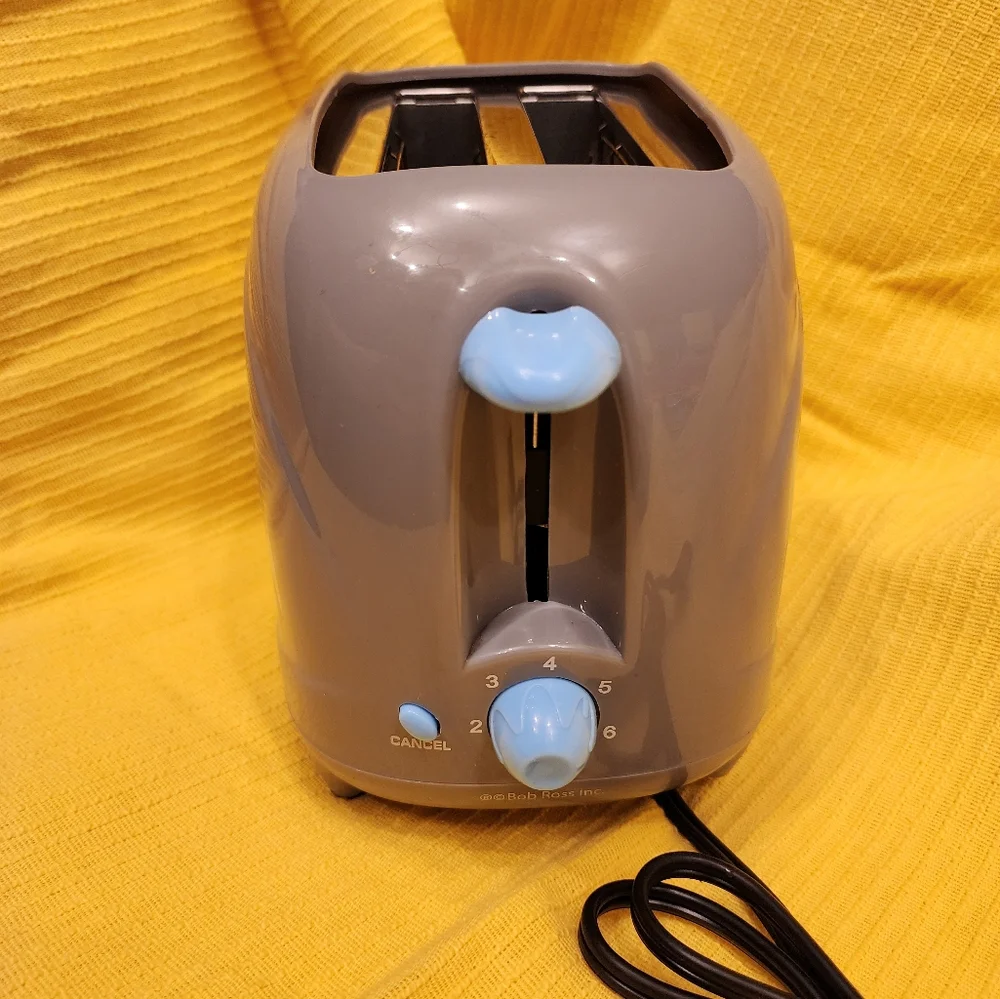 Happy Little Trees and Bob Ross !! Toaster !!